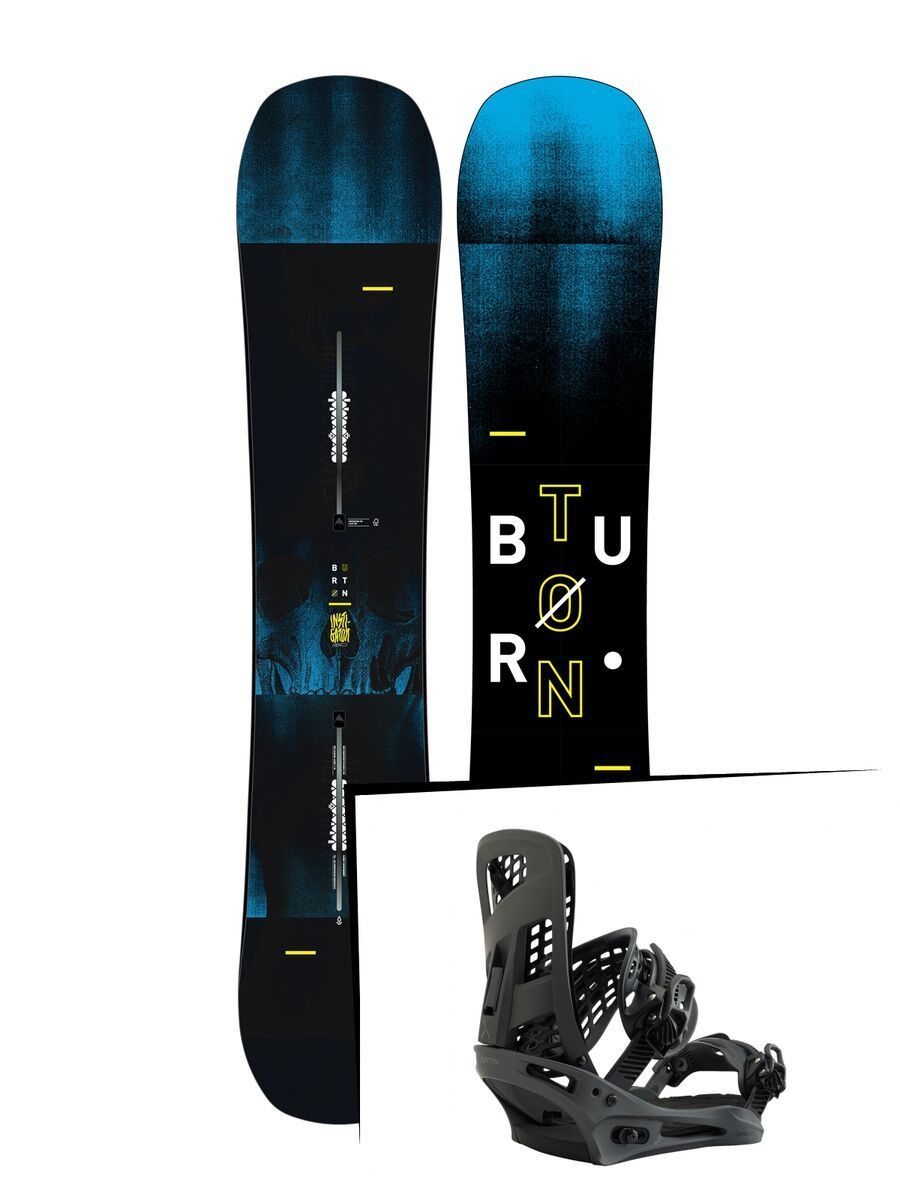 Set: Burton Instigator 2019 + Burton Genesis X black matte - Bild 1