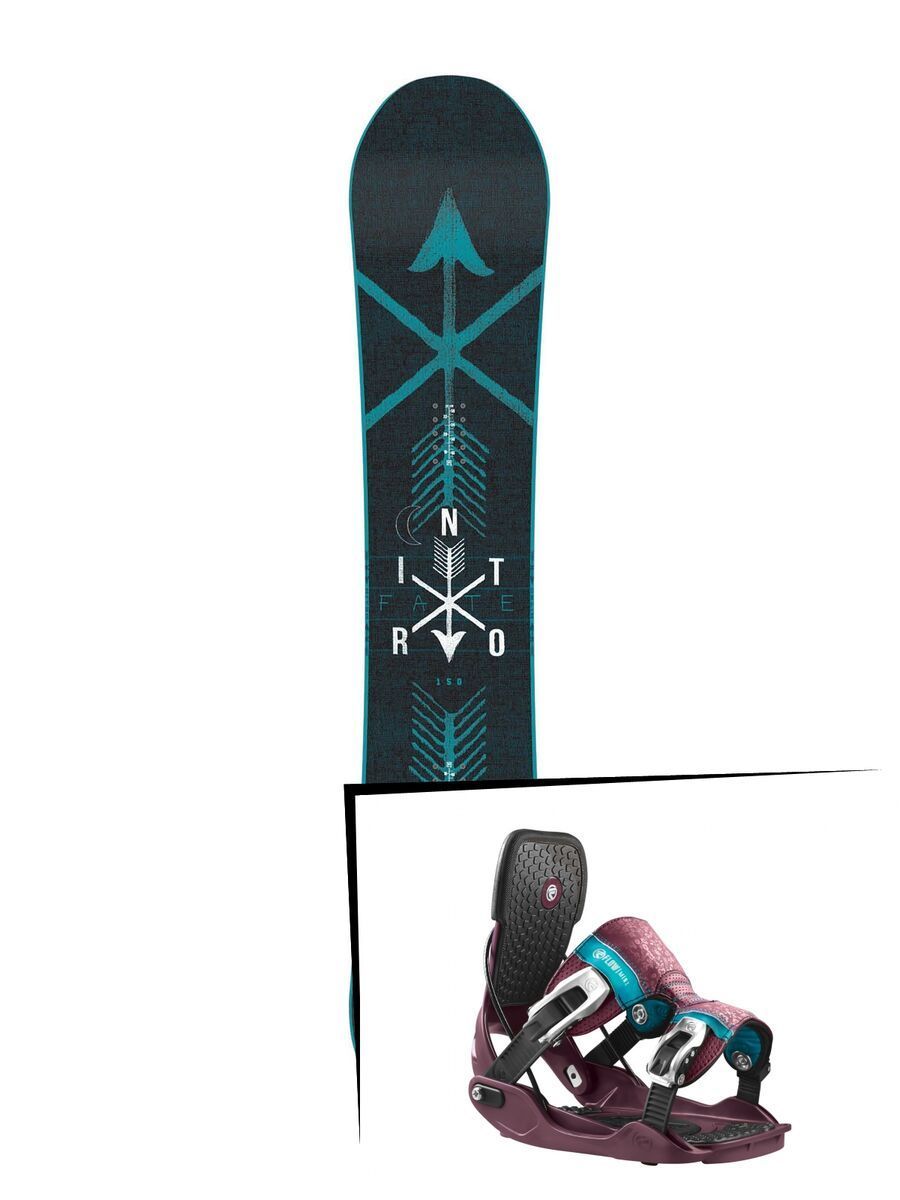 Set: Nitro Fate Zero 2015 + Flow Minx (1718423S) - Bild 1