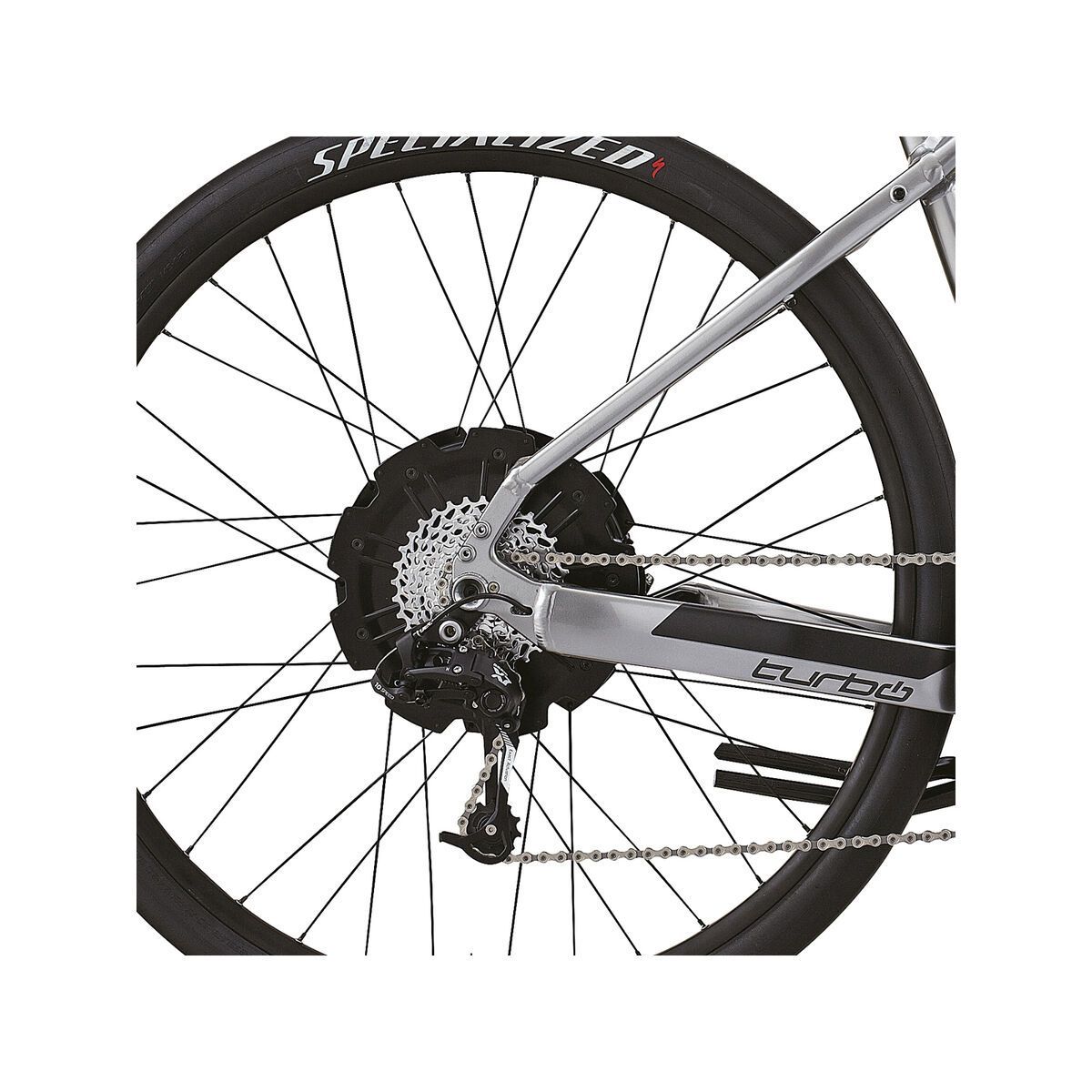 Specialized Turbo, Dream Silver/Satin Black - Bild 4