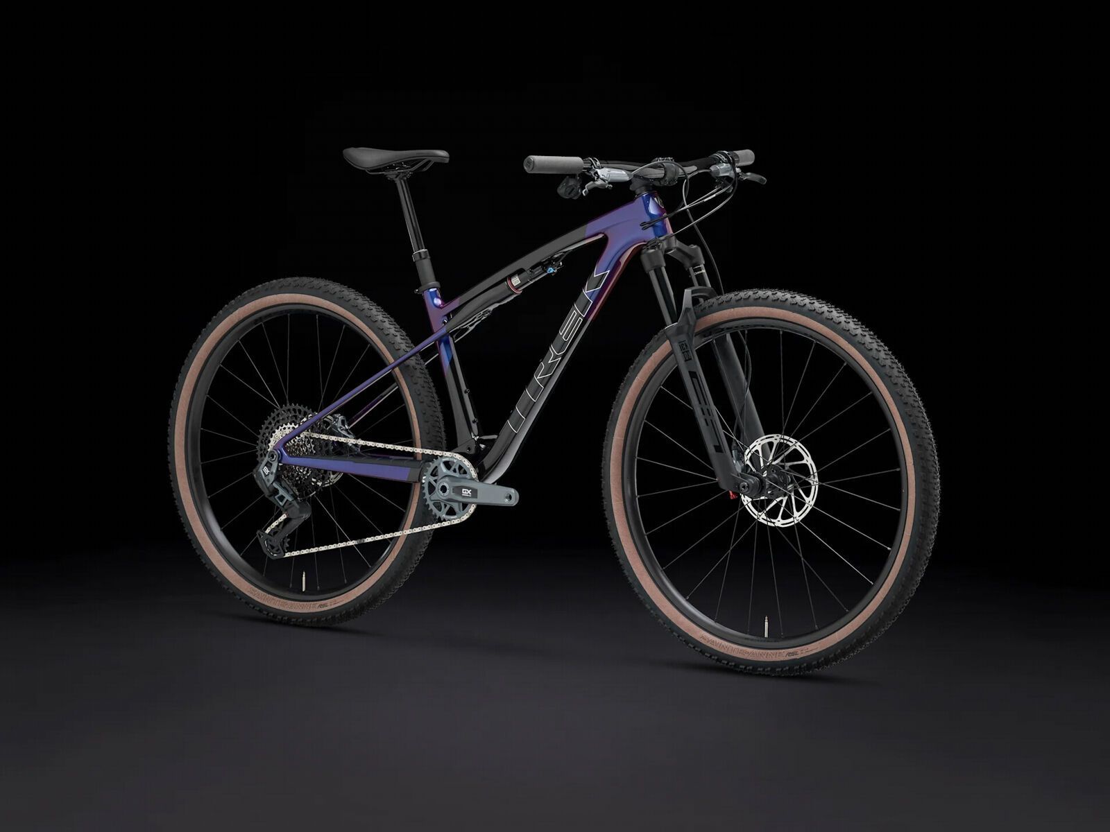 Trek Supercaliber SL 9.7 GX AXS T-Type Gen 2, carbon smoke/purple - Bild 2