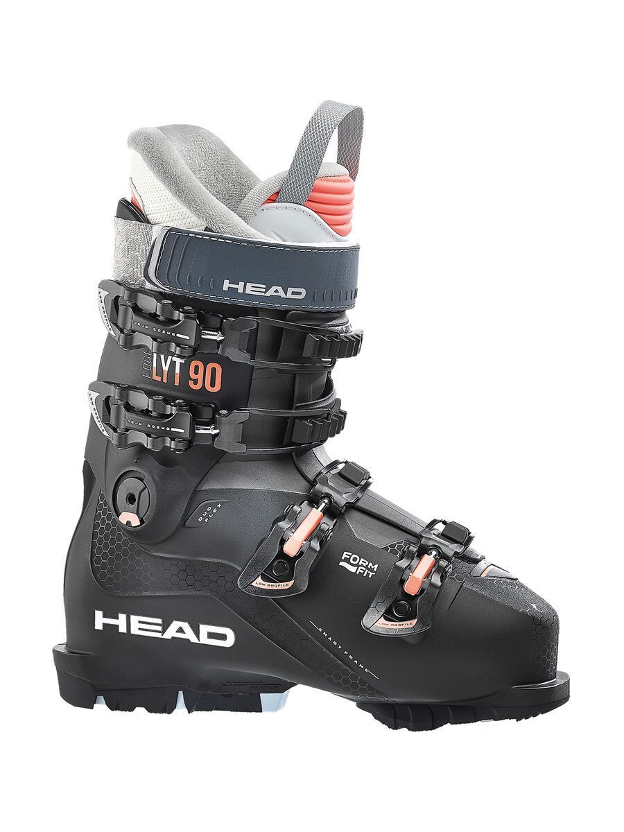 Head Edge LYT 90 W GW, black/salmon - Bild 1