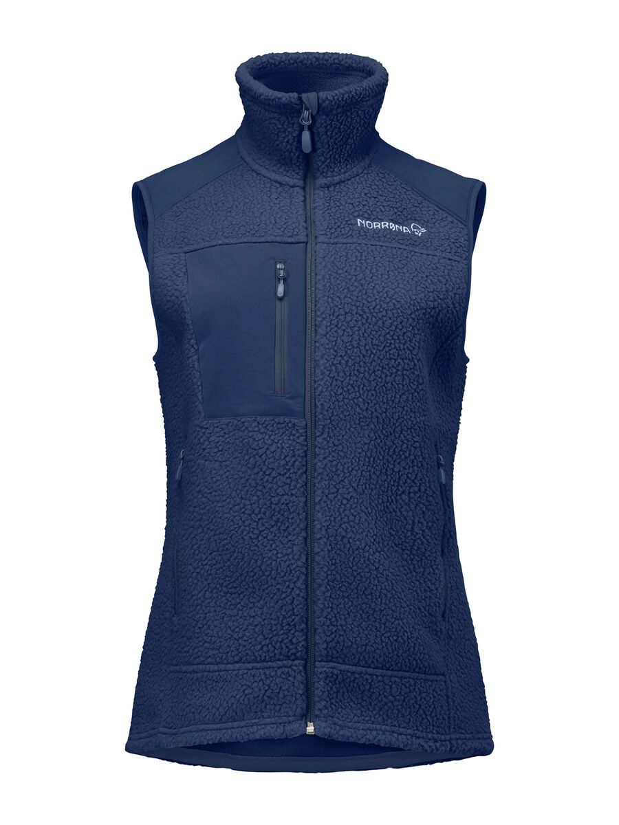 Norrona trollveggen warm3 Vest W's, indigo night - Bild 1