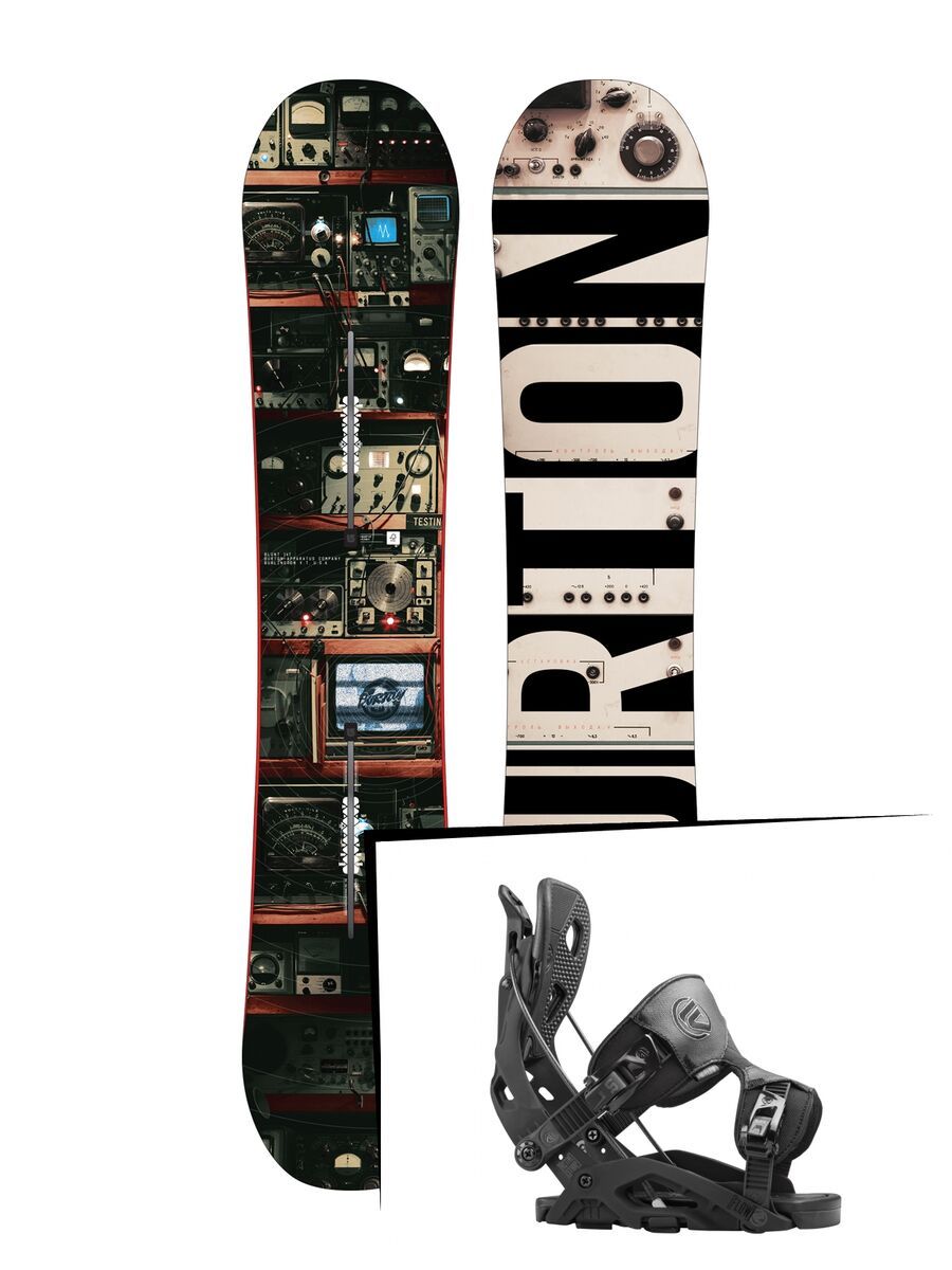 Set: Burton Blunt 2017 + Flow Fuse (1513139S) - Bild 1