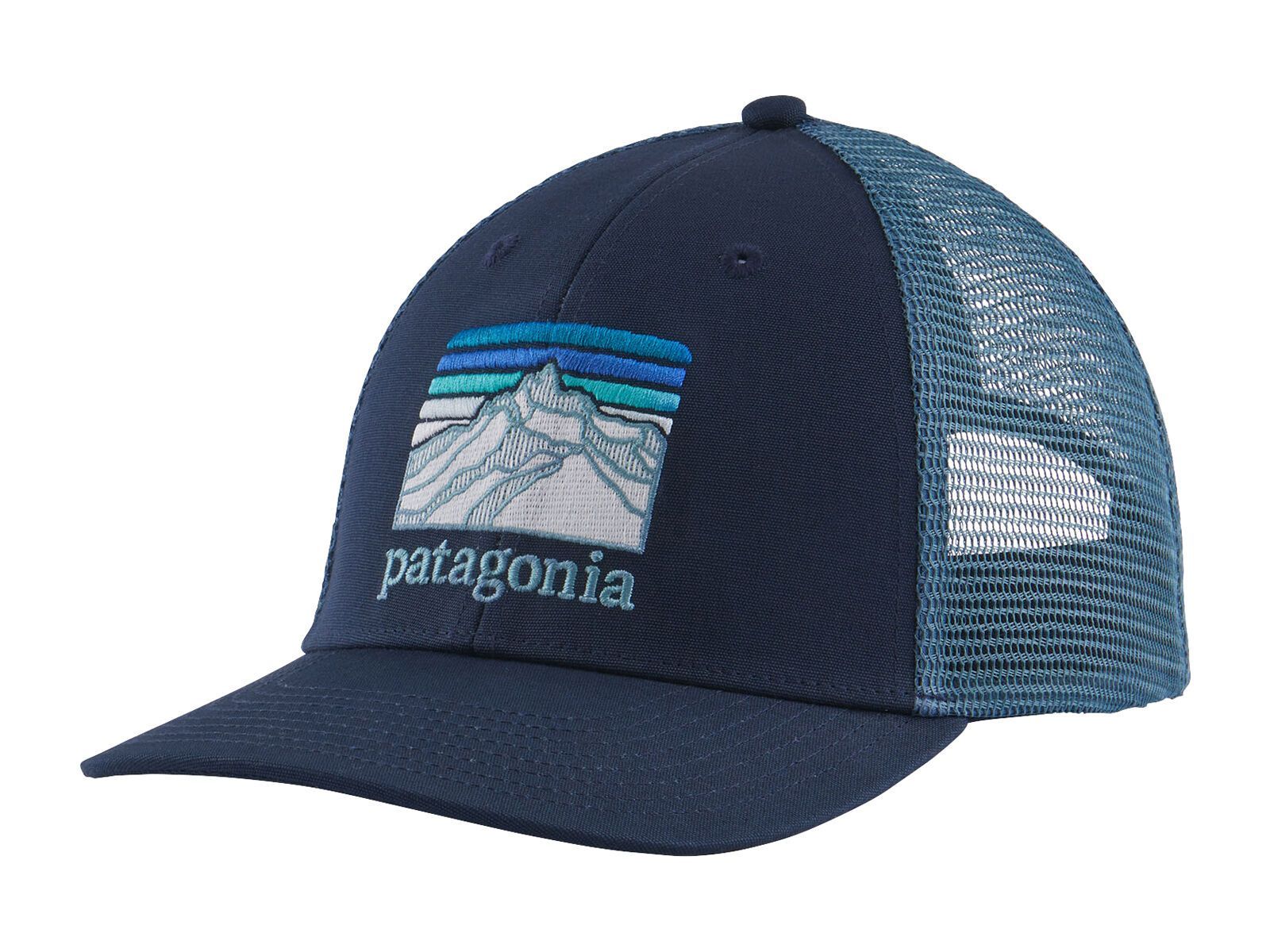 Patagonia Line Logo Ridge LoPro Trucker Hat, new navy - Bild 1