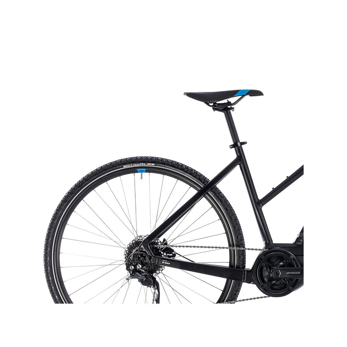 Cube Cross Hybrid ONE 500 Trapeze, black´n´blue - Bild 6