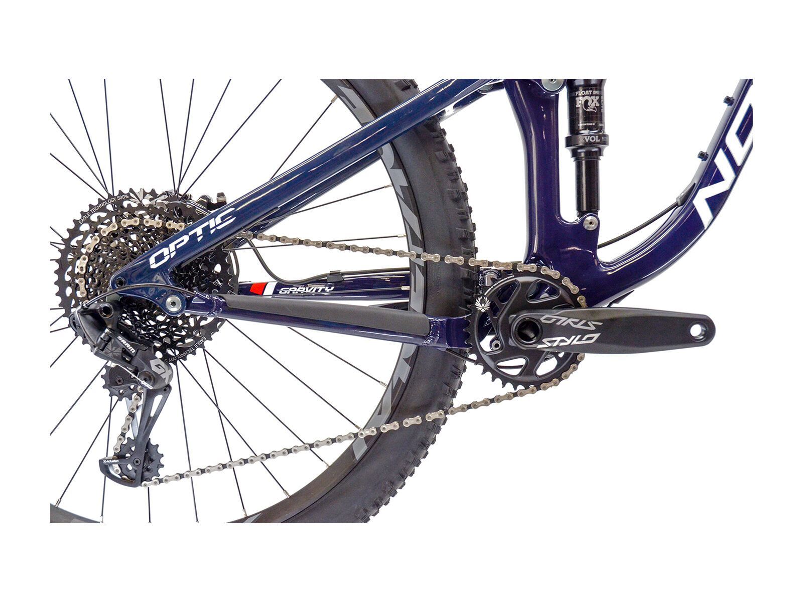 Norco Optic C 2 Women's 27.5, navy blu/red/white - Bild 3