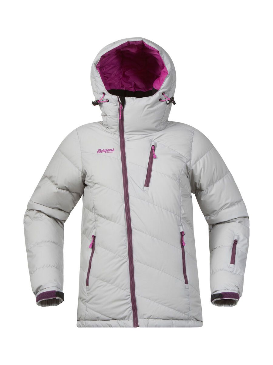 Bergans Fonna Down Lady Jacket, alu/pinkrose/plum - Bild 1