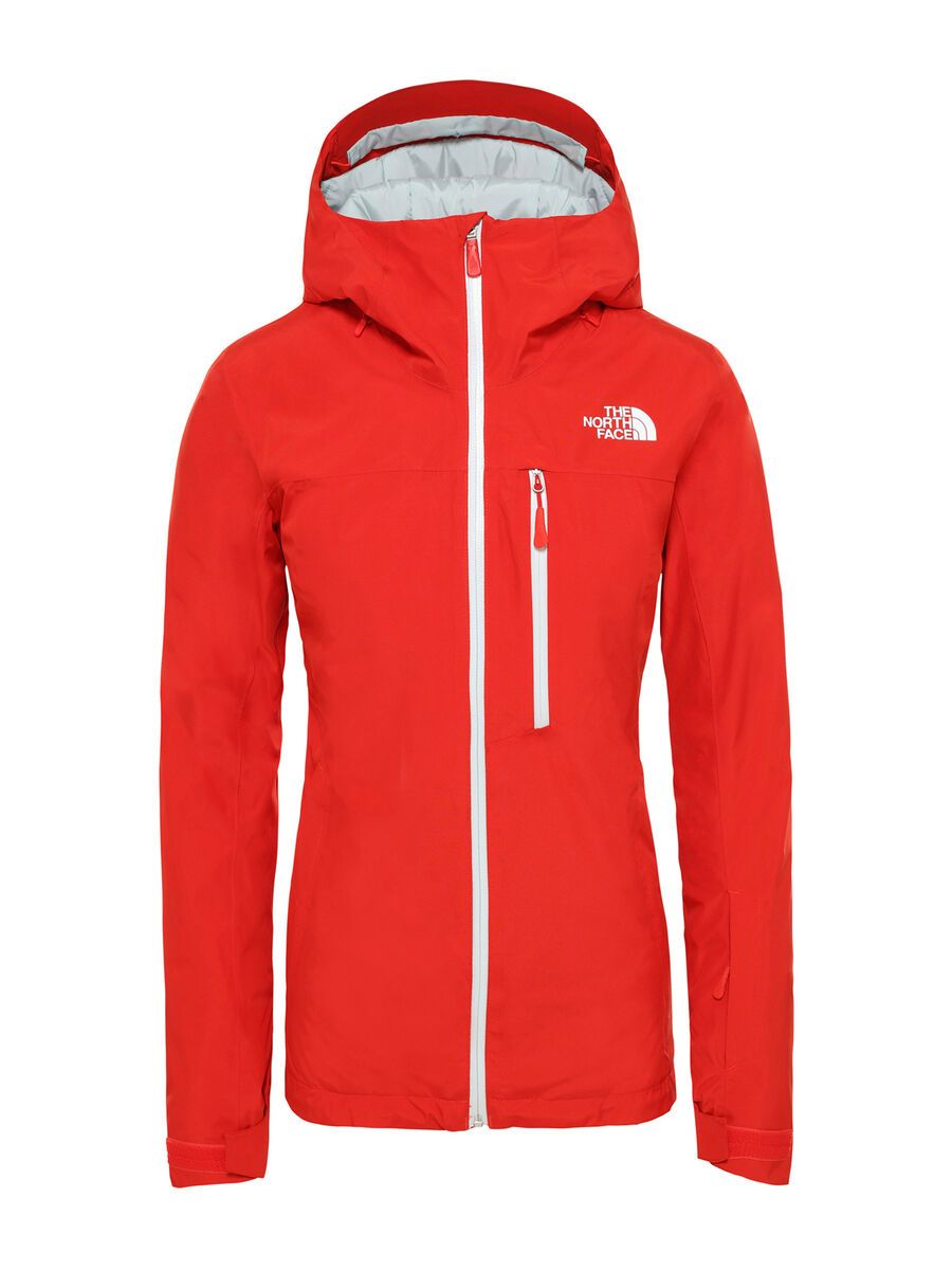 The North Face Womens Descendit Jacket, fiery red - Bild 1