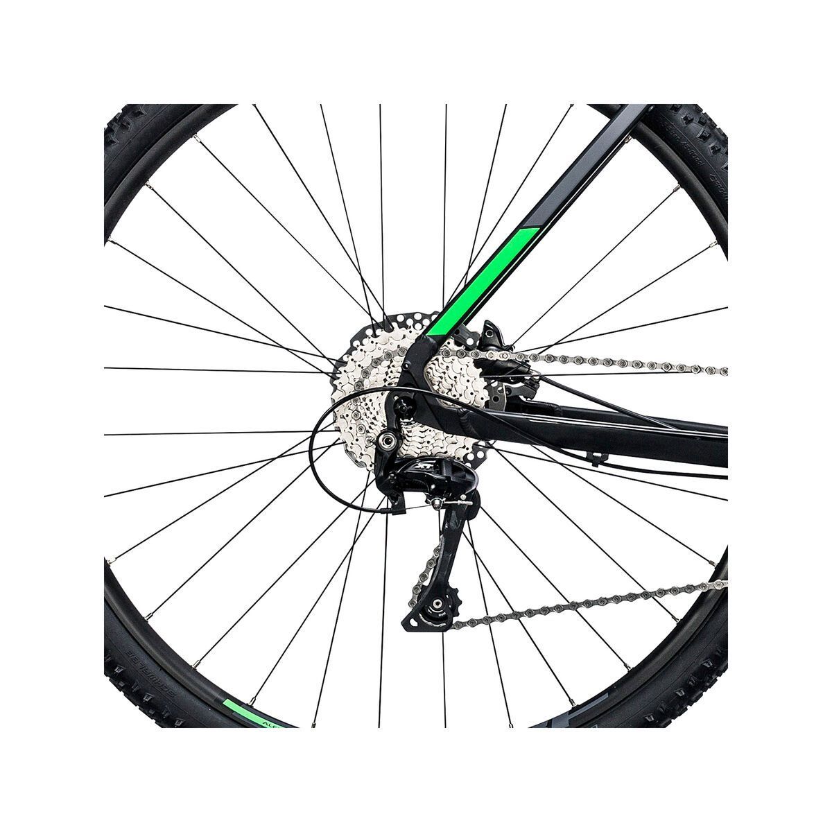 Cube Cross, black´n´flashgreen - Bild 4