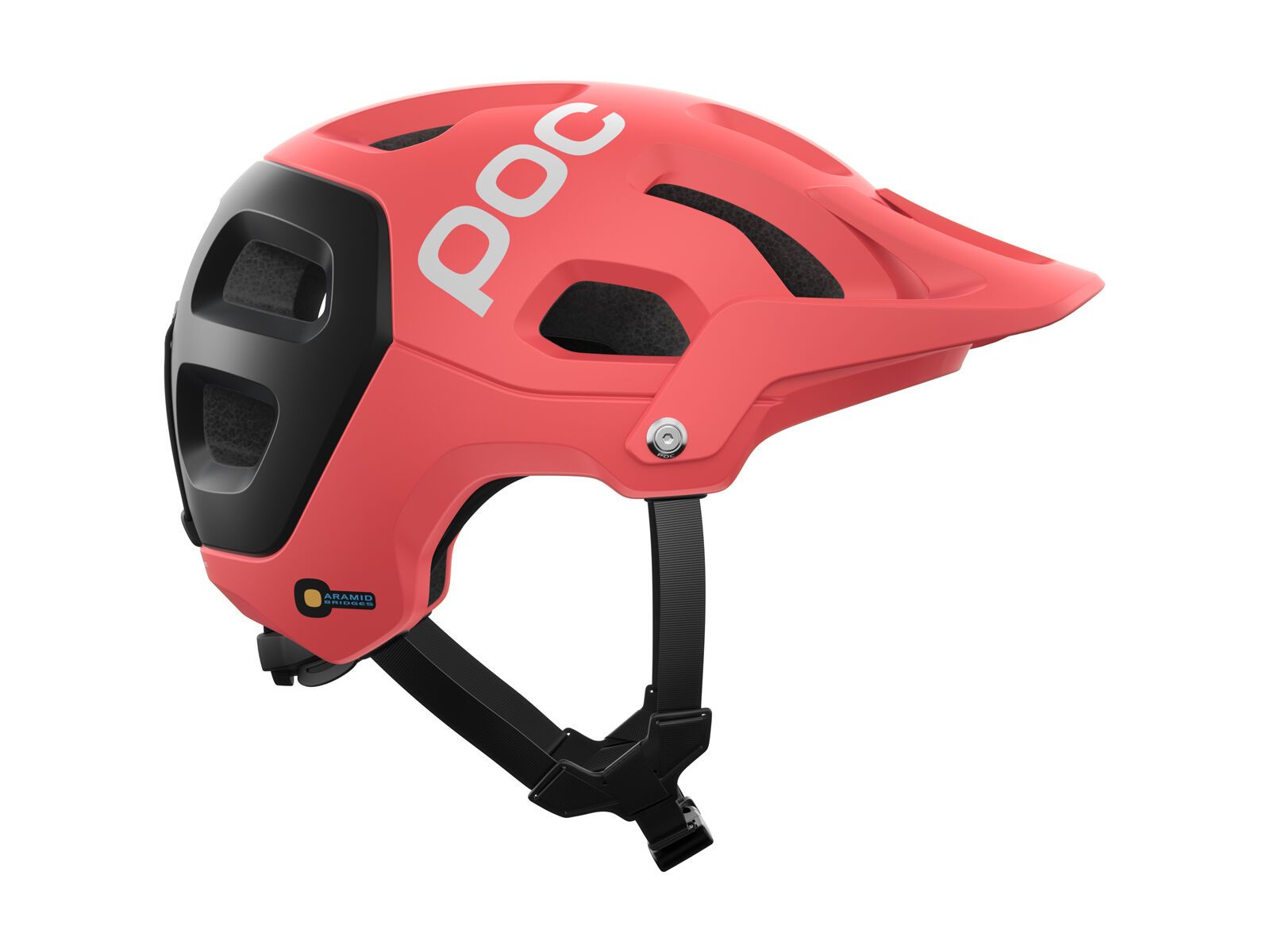 POC Tectal Race MIPS, ammolite coral/uranium black matt - Bild 3