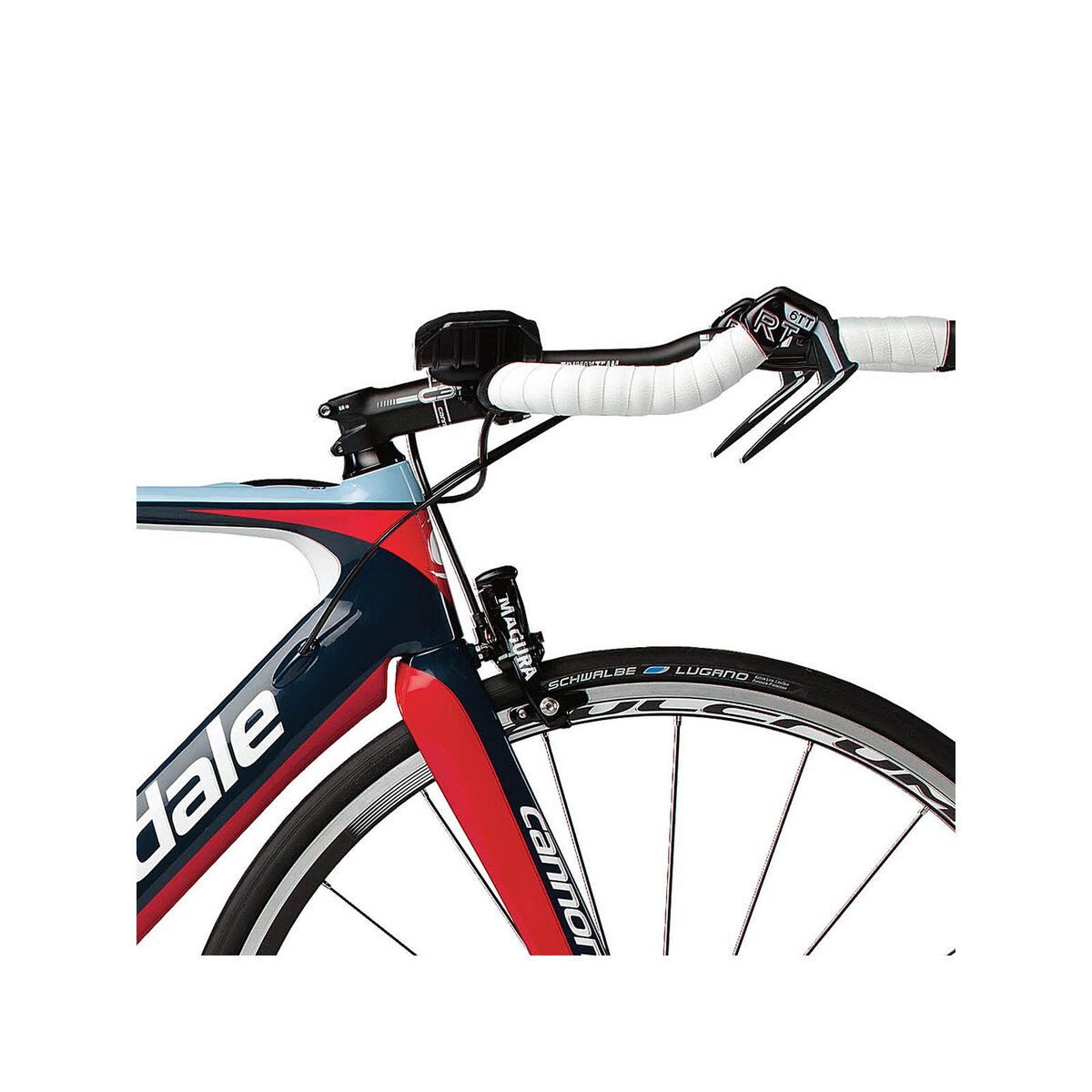 Cannondale Slice Hi-Mod Red, mariner blue w/ race red and 40 blue accents gloss - Bild 4