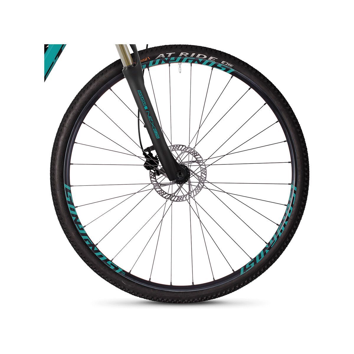 Ghost Hybride Square Cross B1.8 W AL, electric blue/jet black - Bild 3