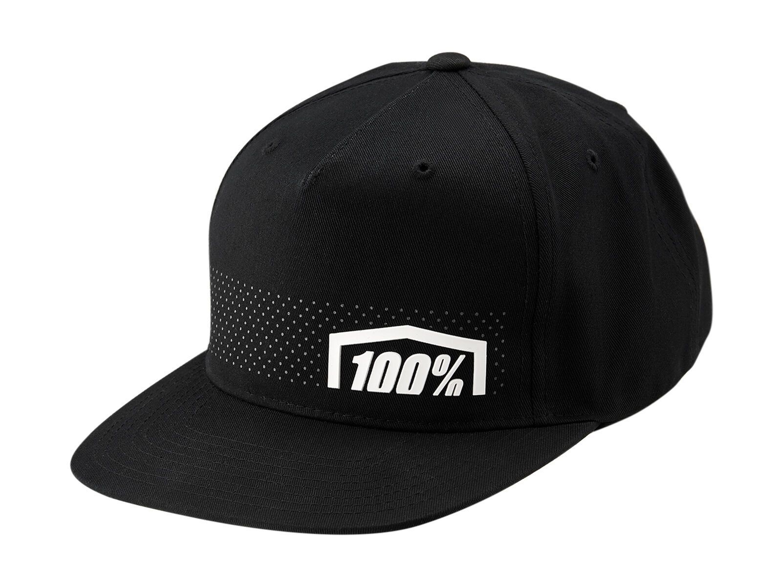 100% Nemesis Snapback Hat, black - Bild 1