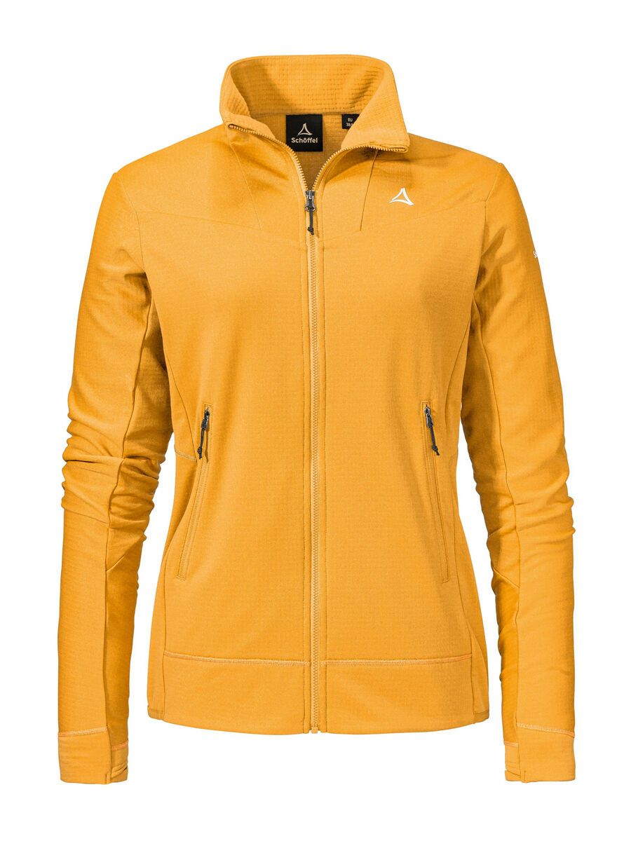 Schöffel Fleece Jkt Style Blaueis WMS, orange glow - Bild 1