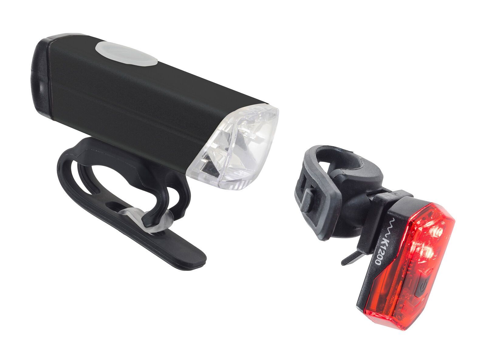 Cube RFR Beleuchtungsset Tour 25 HPA, grey´n´black - Bild 1