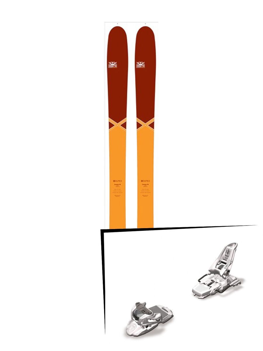 Set: DPS Skis Cassiar 95 Pure3 2016 + Marker Squire 11 (1685410) - Bild 1