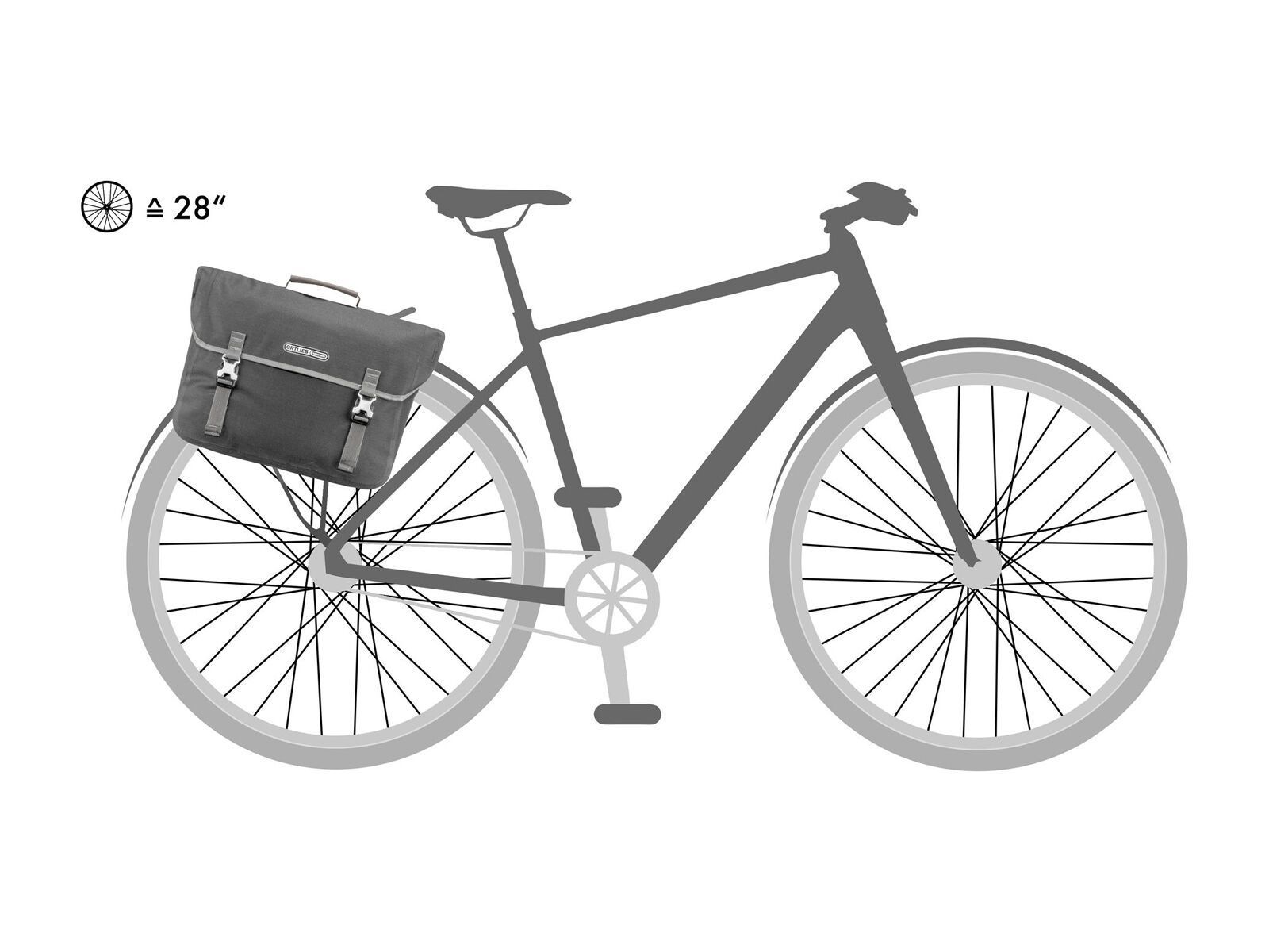 ORTLIEB Commuter-Bag Urban QL3.1, pepper - Bild 5