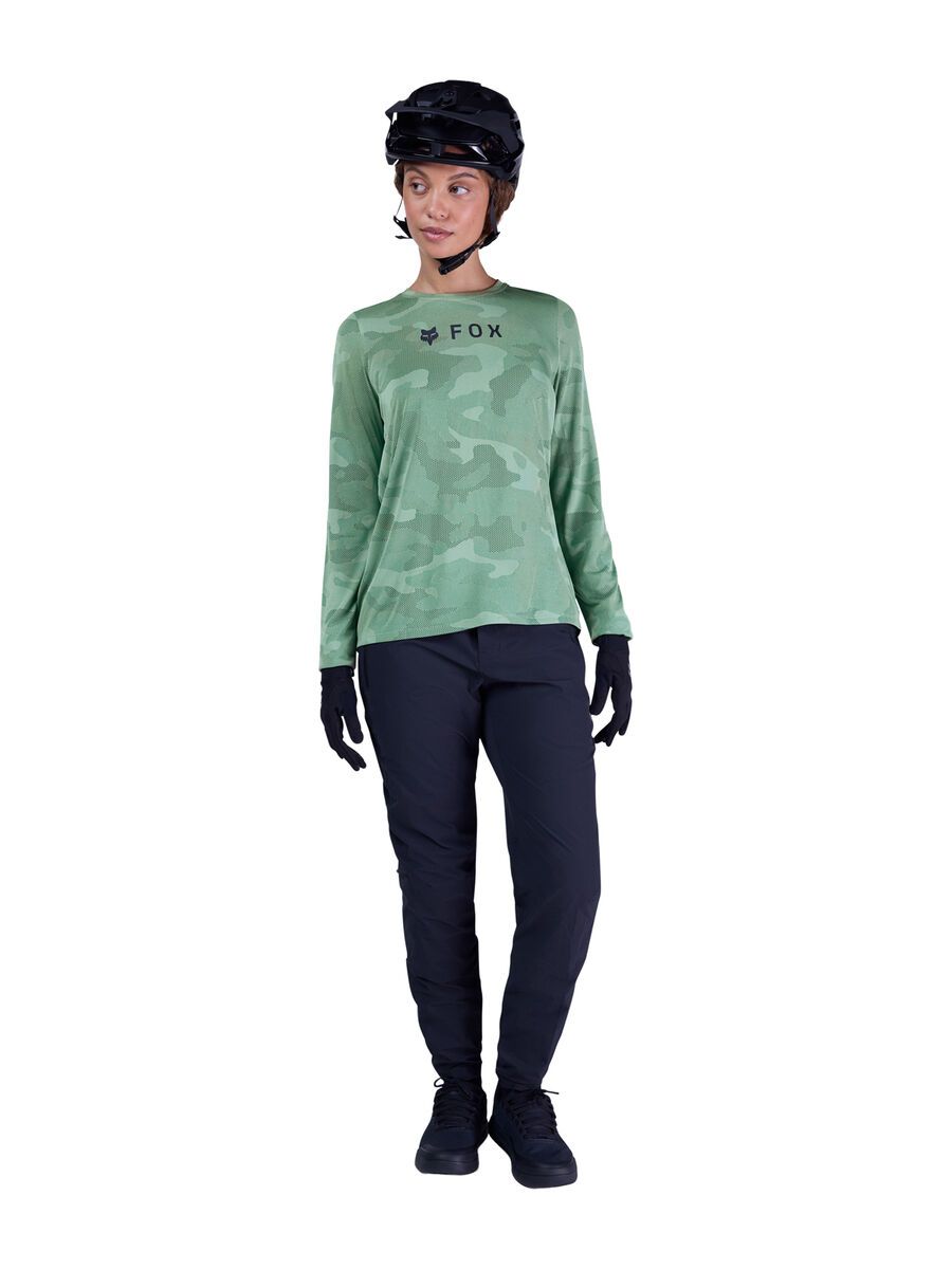 Fox Womens Ranger TruDri Long Sleeve Jersey, pine - Bild 5