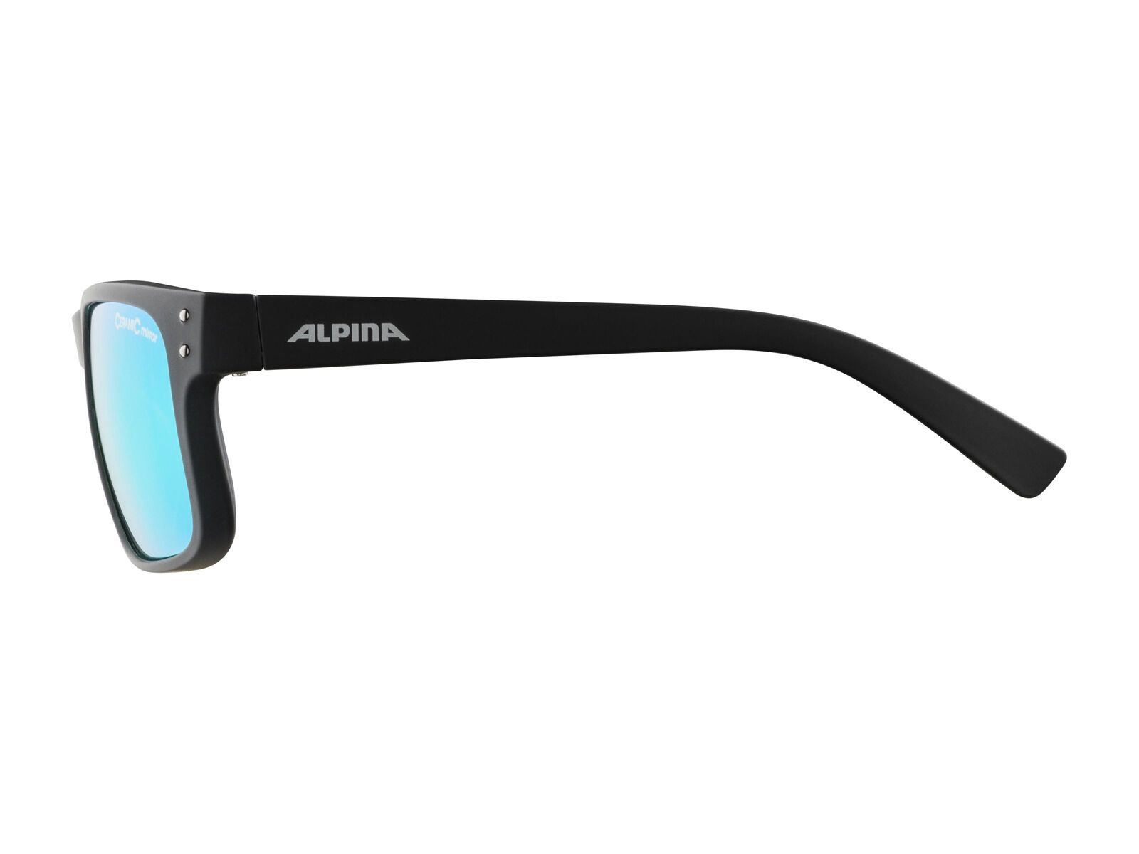 Alpina Kosmic, black matt/Lens: ceramic mirror neon yellow - Bild 2