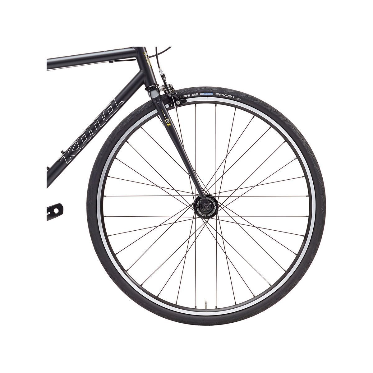 Kona Paddy Wagon Stubby, matt black/gray/yellow - Bild 2