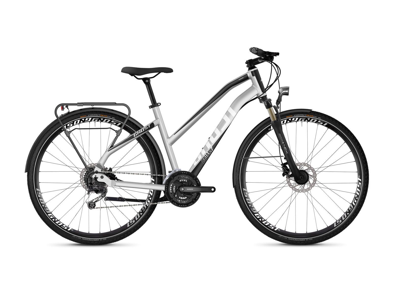 Ghost Square Trekking 4.8 AL W, iridium silver/jet black/star white - Bild 1