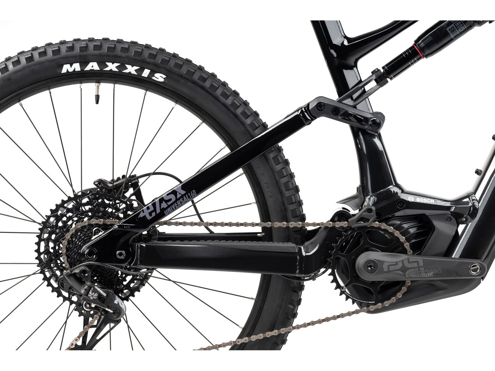 Ghost E-ASX 160 Universal AL, anthracite/black - glossy - Bild 9