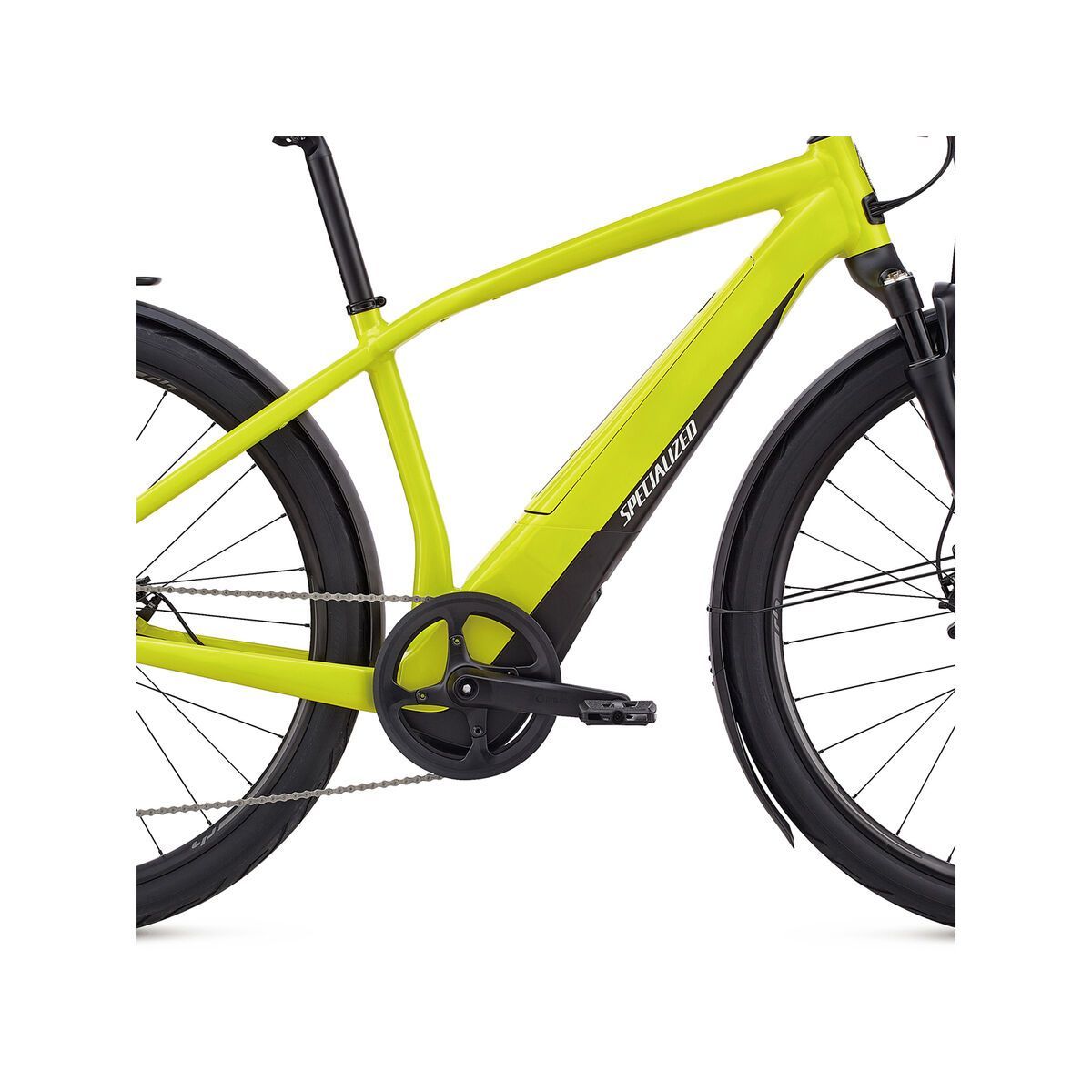 Specialized Men's Turbo Vado 6.0, satin limon/black/chrome - Bild 3