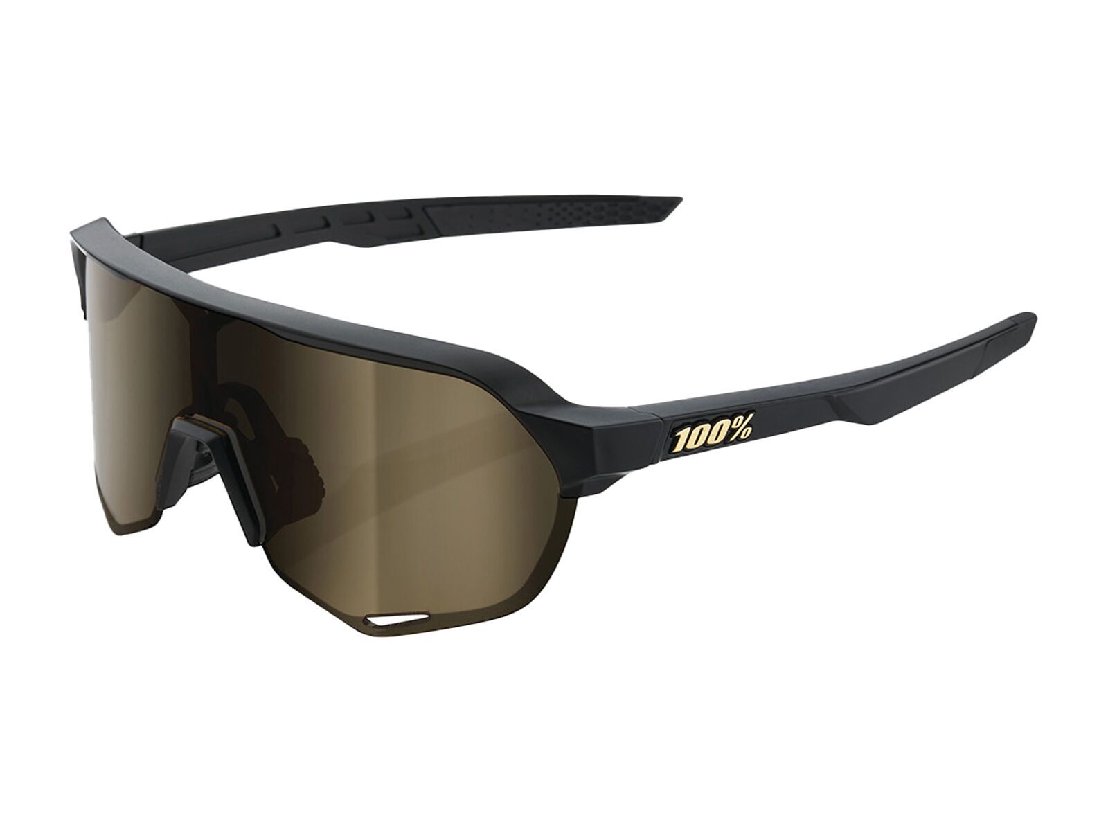 100% S2, Soft Gold Mirror / matte black - Bild 1