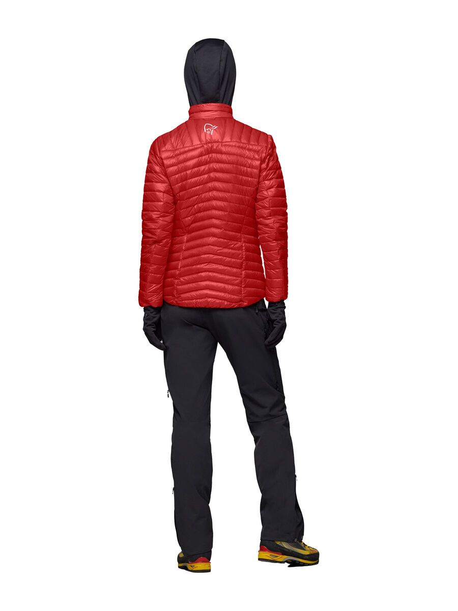 Norrona trollveggen down800 super light Jacket W's, baked apple - Bild 6