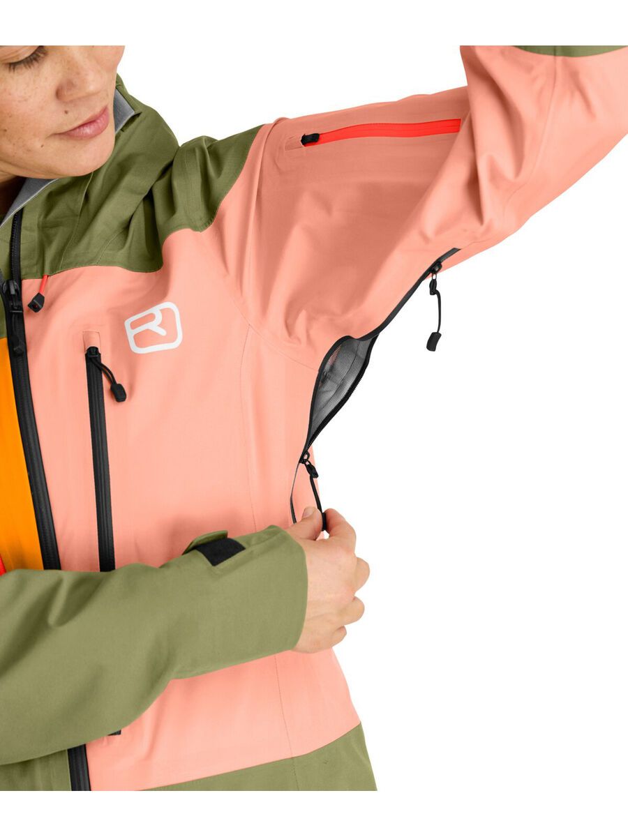 Ortovox 3L Deep Shell Jacket W, black raven - Bild 4