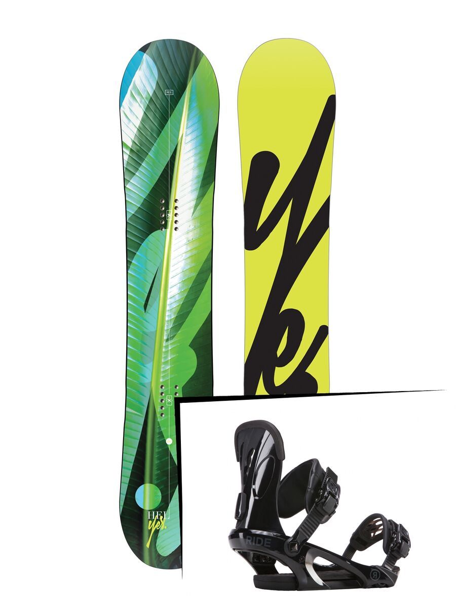Set: Yes HEL YES. 2019 + Ride LXH black - Bild 1
