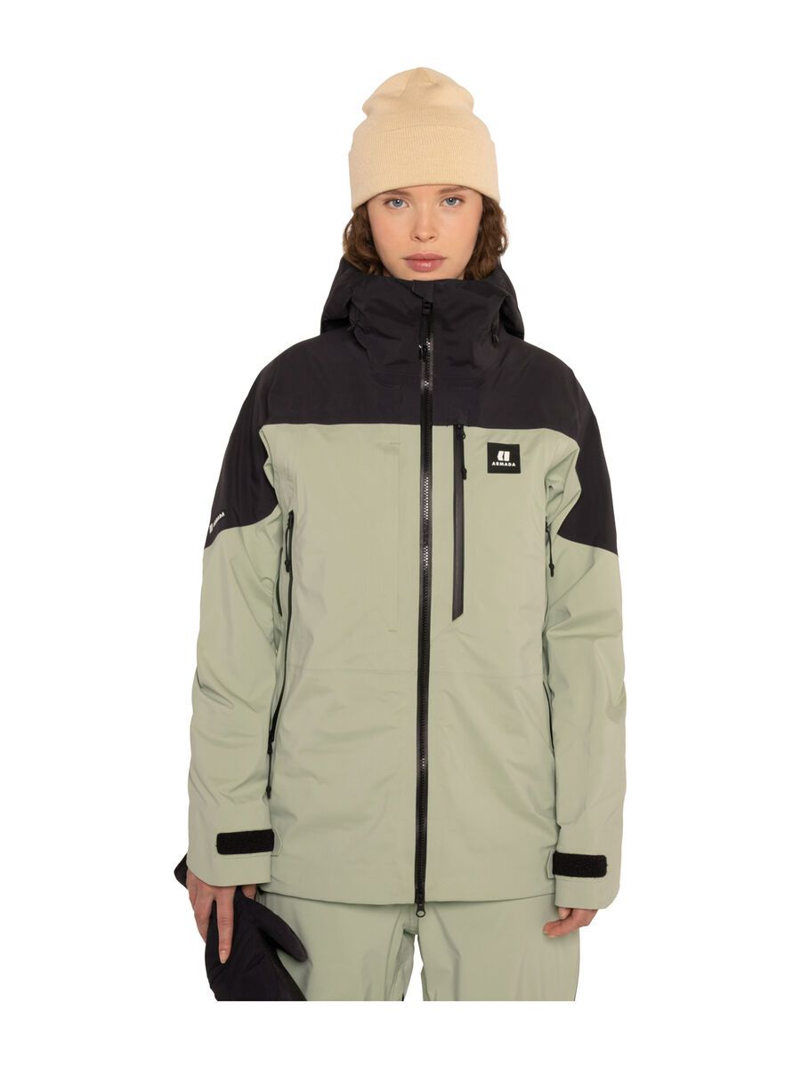 Armada Pavara 3L Jacket, macha/black - Bild 3