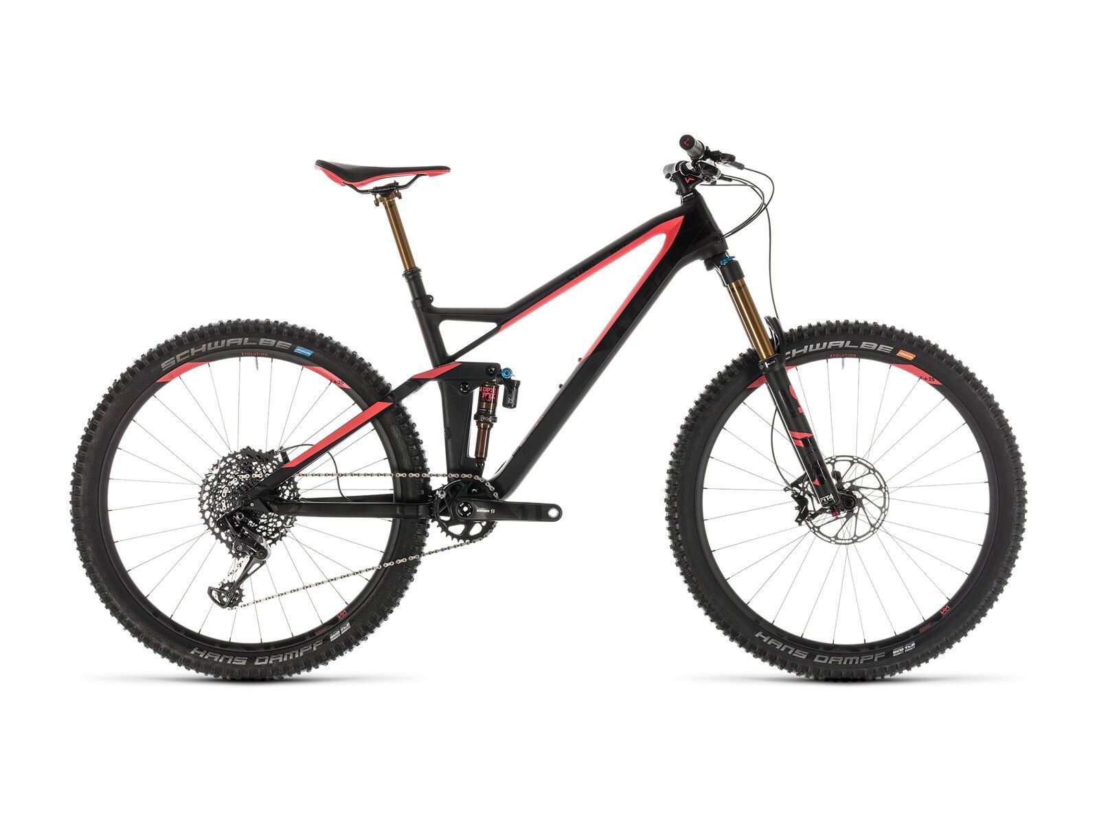 Cube Sting WS 140 HPC SL 27.5, carbon´n´coral - Bild 1