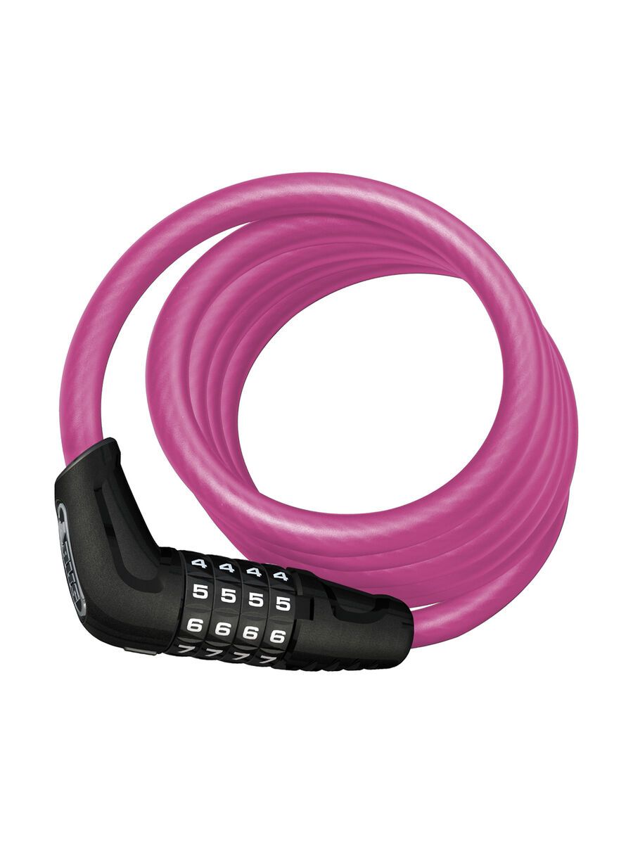 Abus Numero 5510C inkl. Halterung, pink - Bild 1