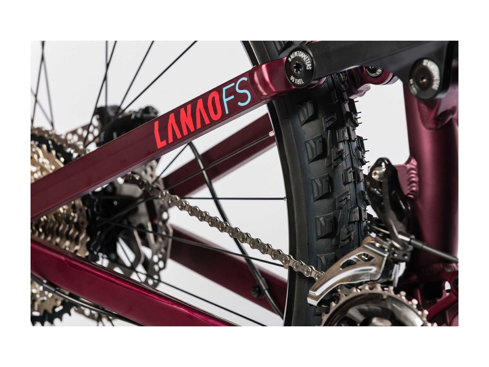 Ghost Lanao FS 5 AL, berry red/lake blue/riot red - Bild 3