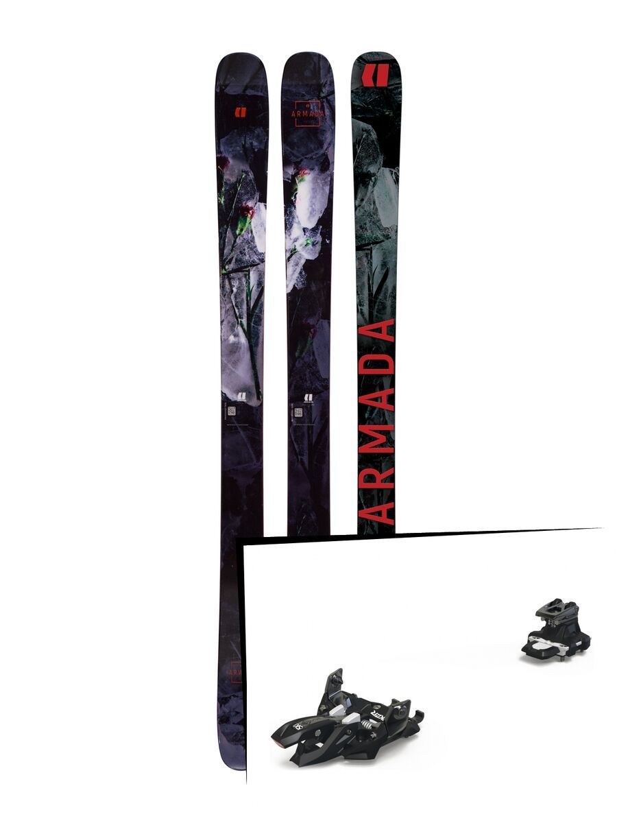 Set: Armada Arw 96 2019 + Marker Alpinist 9 black/titanium - Bild 1