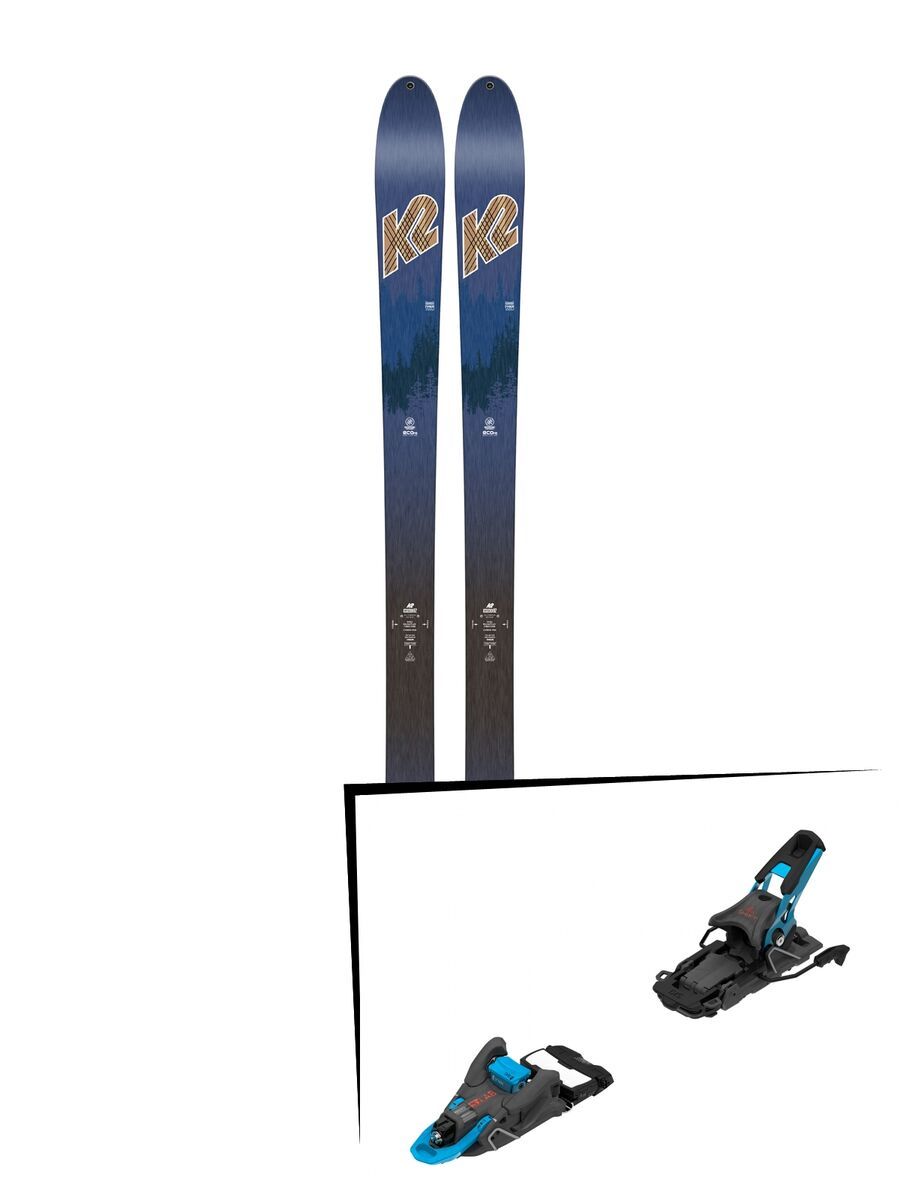 Set: K2 SKI Wayback 82 ECOre 2018 + Salomon S/Lab Shift MNC blue/black - Bild 1