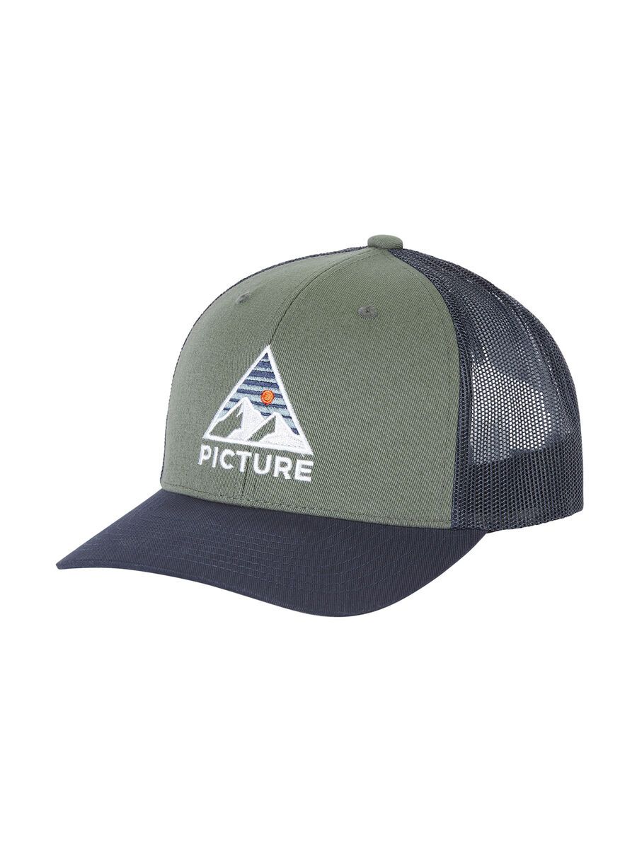 Picture Kuldo Trucker Cap, green spray - Bild 1