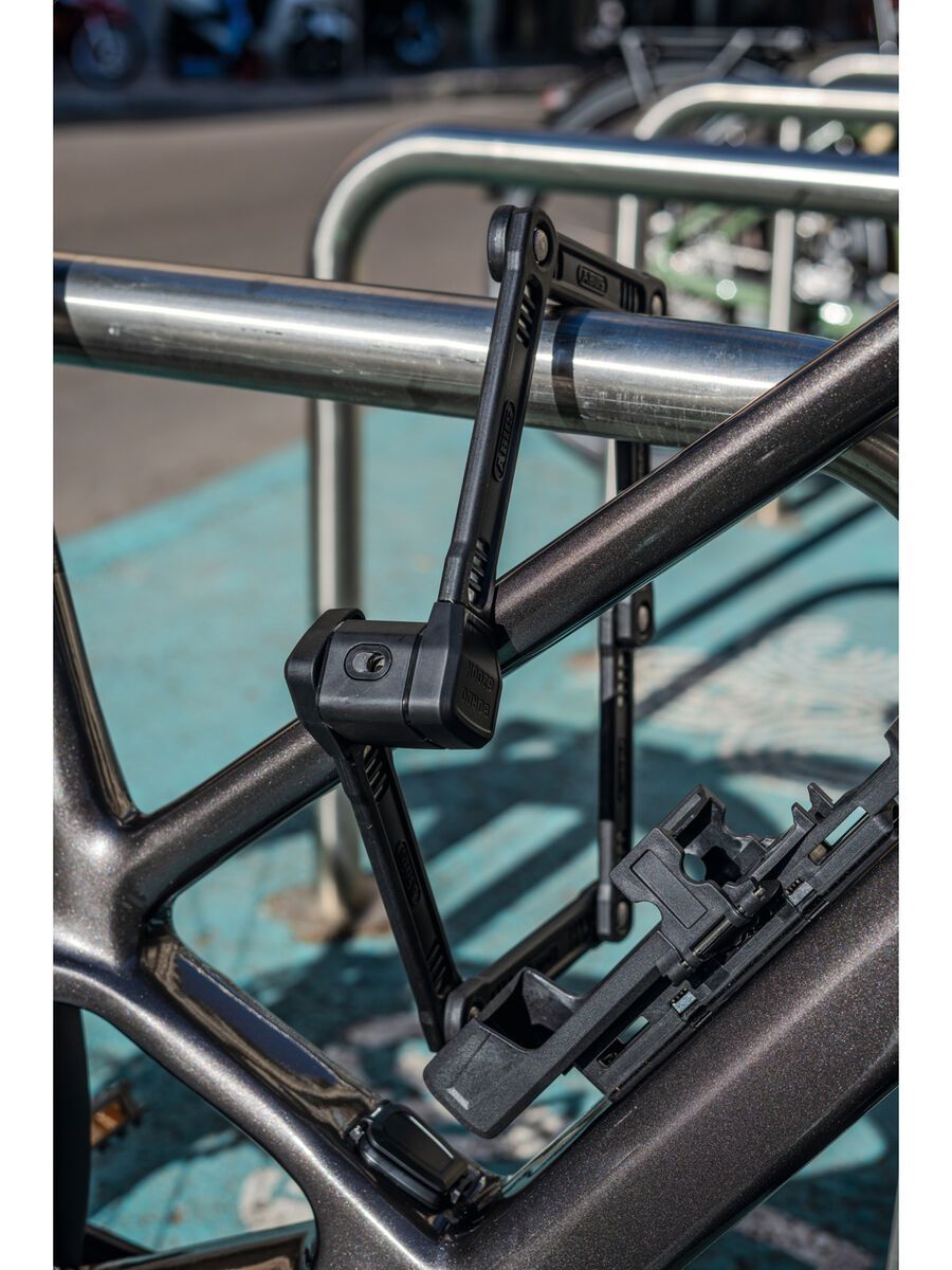 Abus Bordo 6200K/90 + Halter SH, black - Bild 8