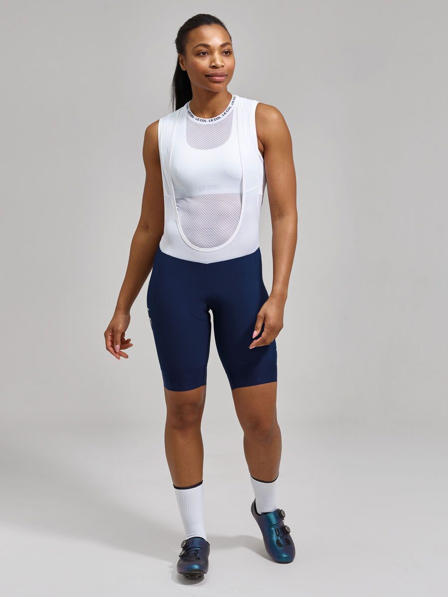 Le Col Womens Pro Bib Shorts II, navy/white - Bild 4