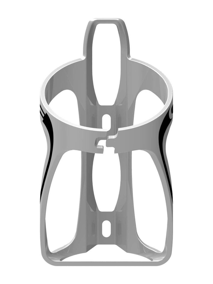 Cube Flaschenhalter HPP, glänzend weiß/schwarz - Bild 2