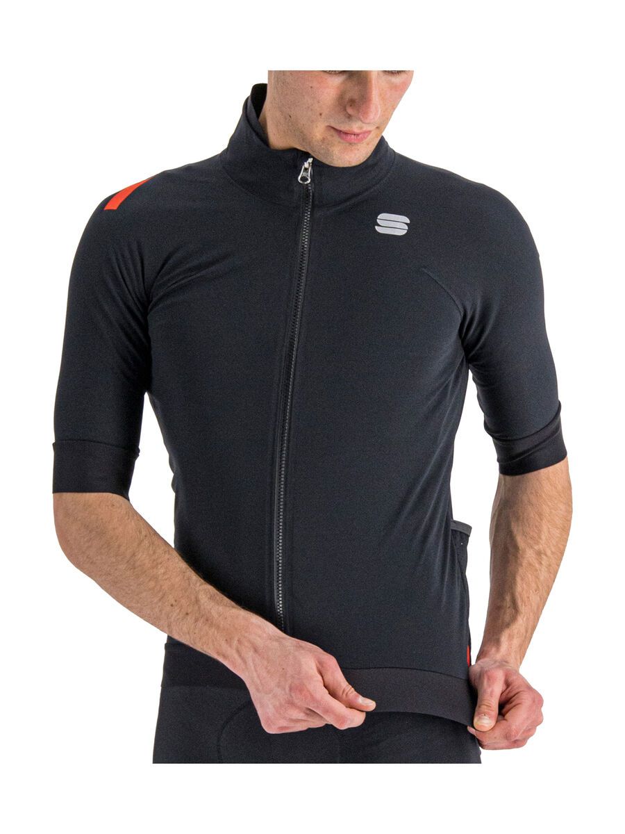 Sportful Fiandre Pro Jacket Short Sleeve, black - Bild 4