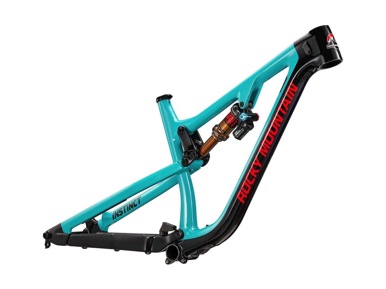 Rocky Mountain Instinct Carbon BC Edition Frameset, black in black/billy ocean/flaming lips - Bild 1