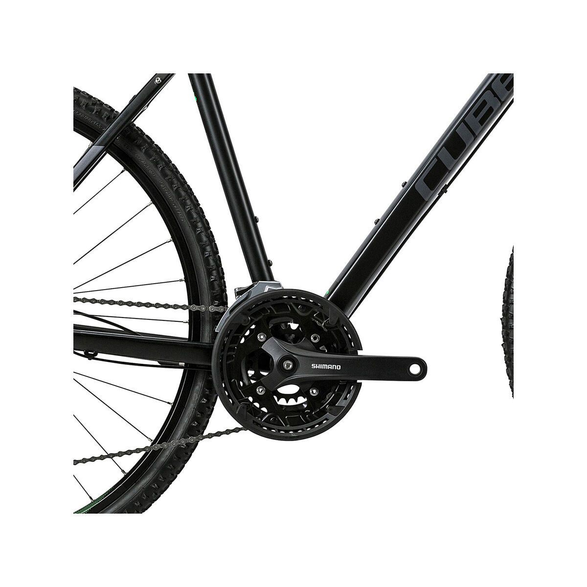 Cube Nature, black flashgreen grey - Bild 3