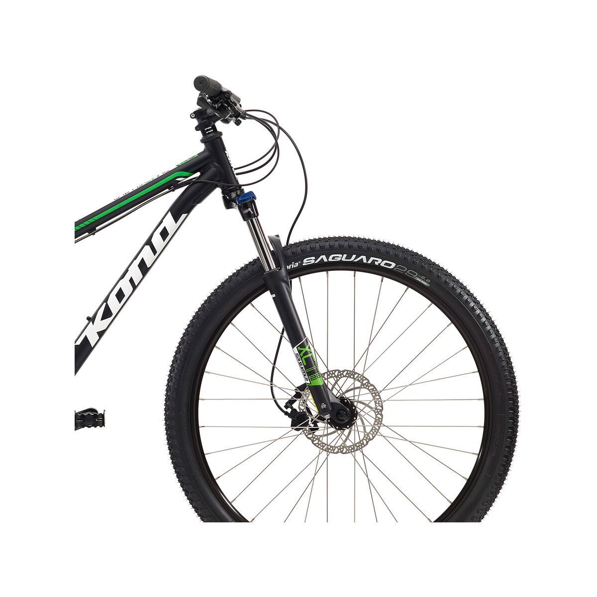 Kona Lava Dome, matt black w/ white & green decals - Bild 5