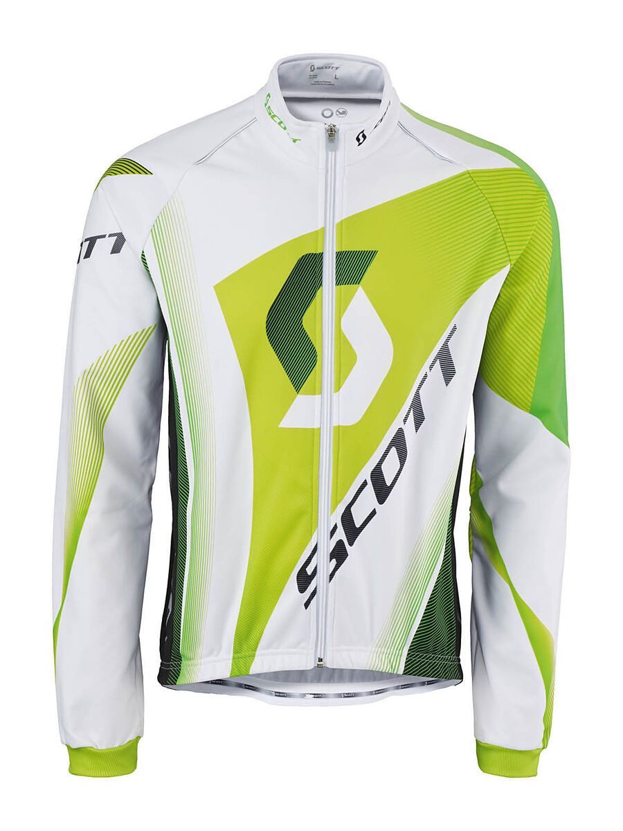 Scott AS RC Pro plus Jacket, white/lime green - Bild 1