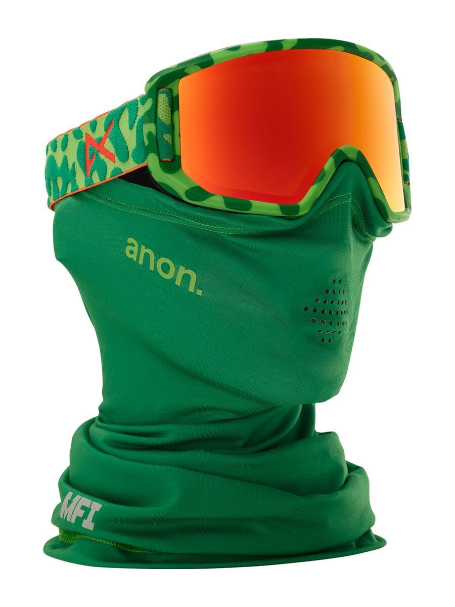 Anon Relapse Jr MFI, green skull/Lens: red amber - Bild 1