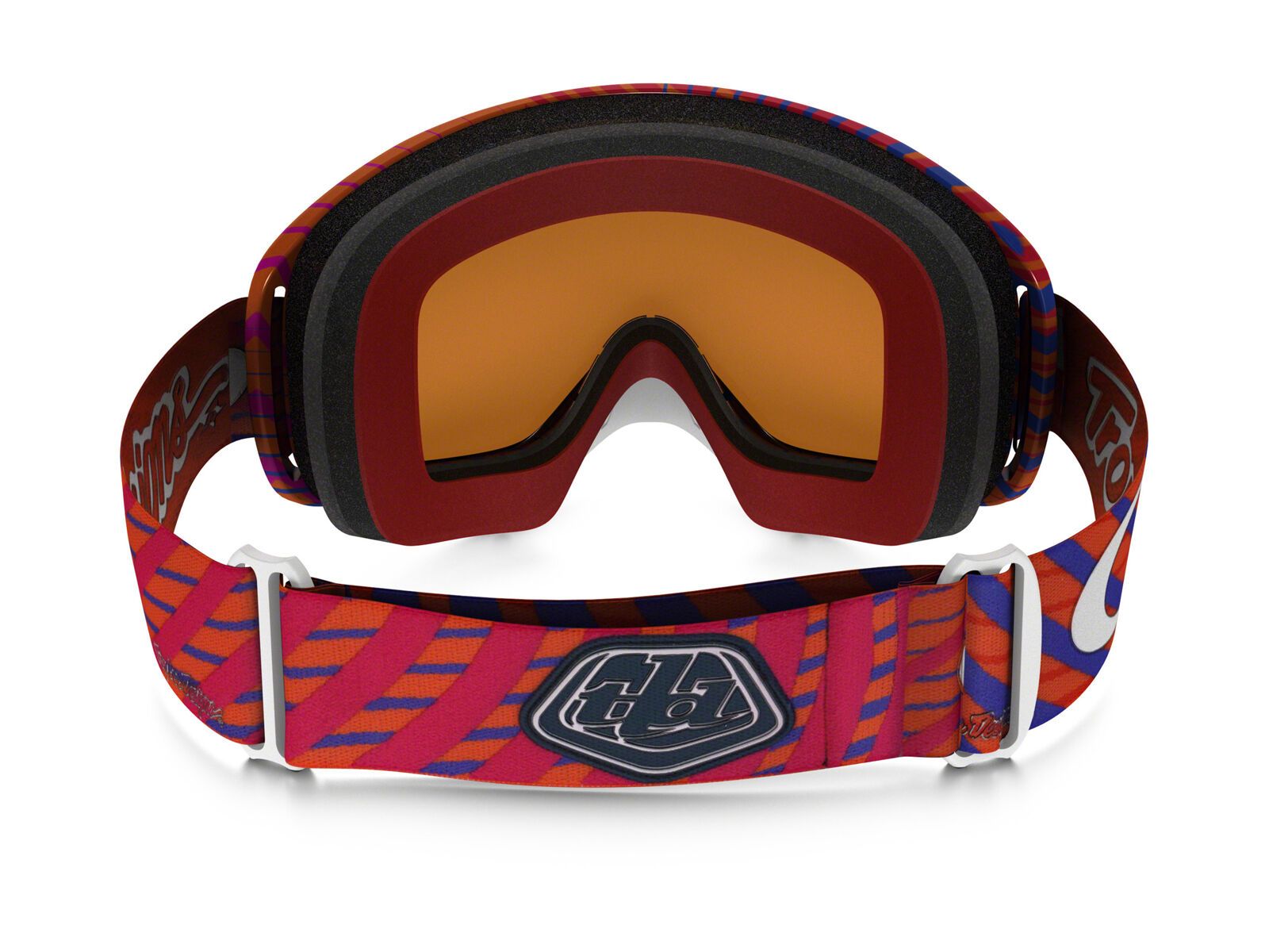 Oakley O Frame 2.0 MX Troy Lee Designs, tremor pog/Lens: ice iridium - Bild 3