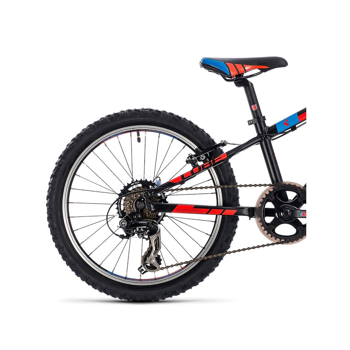 Cube Kid 200, black´n´flashred´n´blue - Bild 5