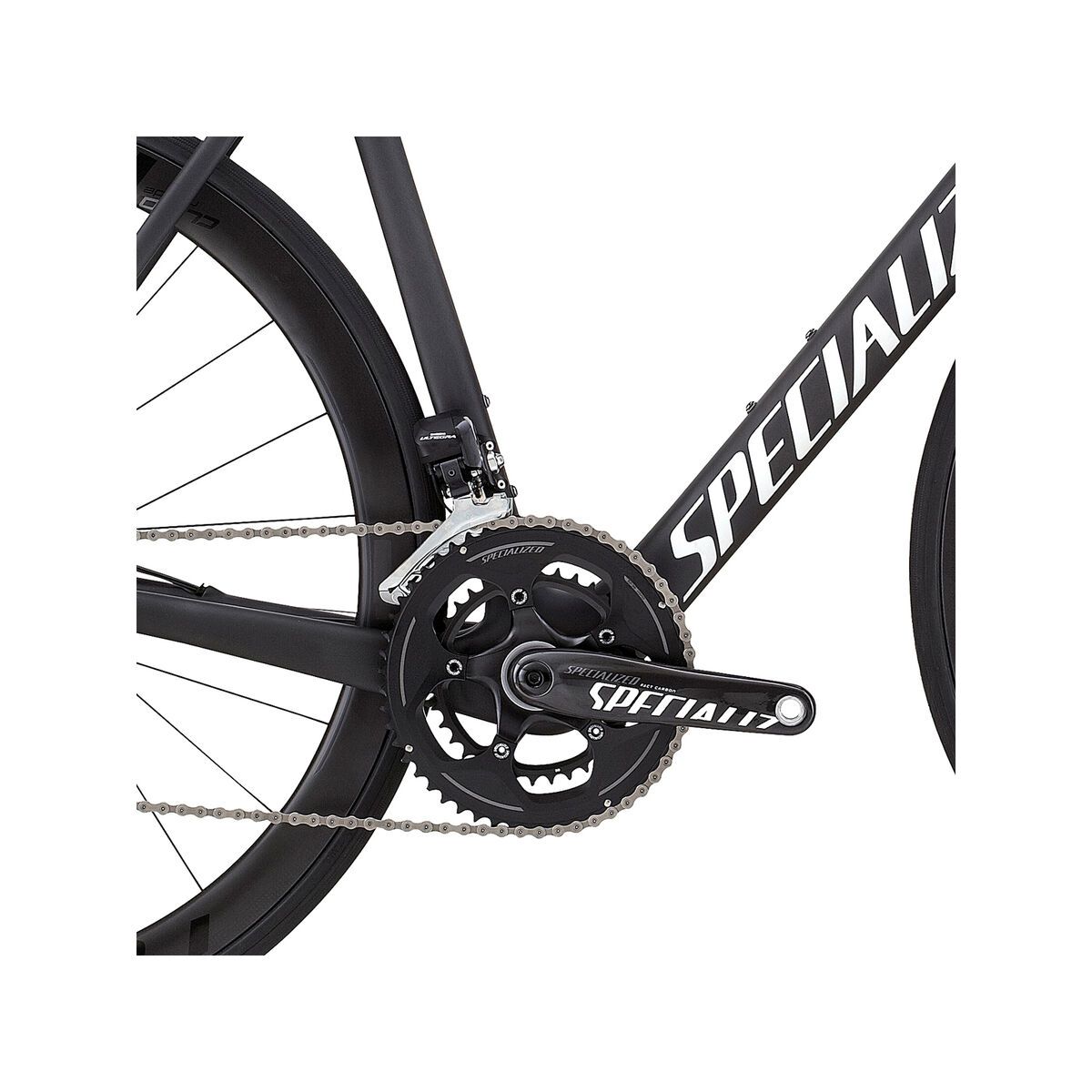 Specialized Tarmac Pro Disc Race Ultegra Di2, satin carbon/white/clean - Bild 3